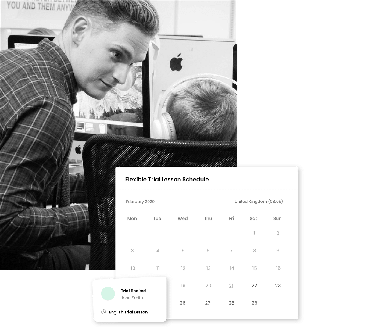 Tutor with Student/ Lesson Schedule