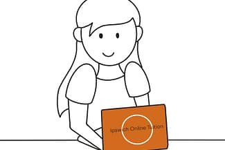 Cartoon Girl- Ipswich Online Tuition